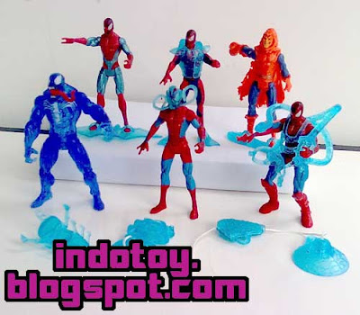 Jual Mini Spiderman Figure with Equipment
