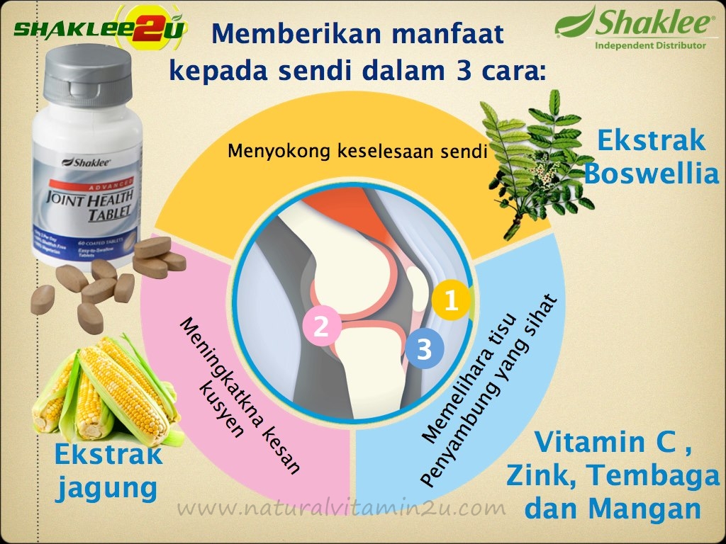 KESIHATAN SENDI DAN LUTUT : AJHT SHAKLEE - Bonda Miza 