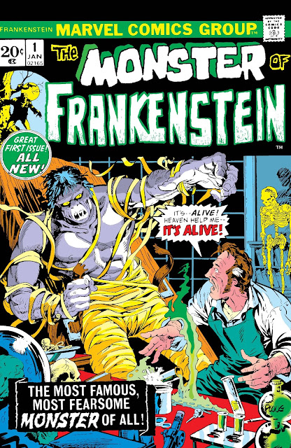 The Monster of Frankenstein #1 Marvel Comics 