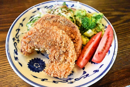 Kurumafu no katsu / gluten cake cutlets