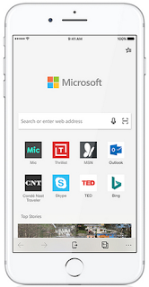 Microsoft Edge Browser for Android and iOS Devices gets New Update