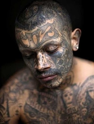 Weird Face Tattoos