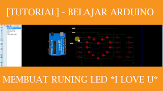 arduino simulasi proteus dengan mudah