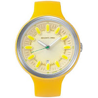 women's yellow watch