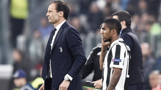 Allegri and Douglas Costa