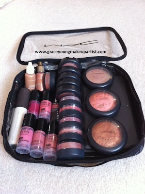 grace young: My freelance makeup kit (MAC Zuca traincase)  freelance kit mac