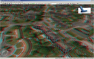 3D Anaglyph created with Autodesk LandXplorer