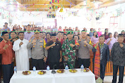 Pastikan Natal Aman dan Nyaman Dandim 0416/Bute bersama Forkopimda Kunjungi Sejumlah Gereja.