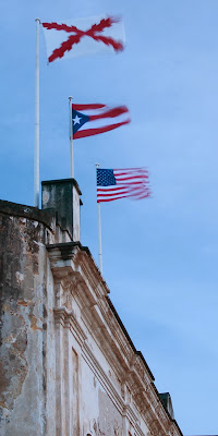 San Cristobal Castle flags