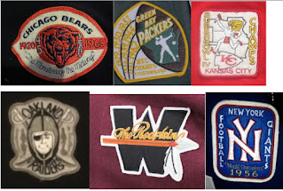 Some made up Throwback Collection jersey patches