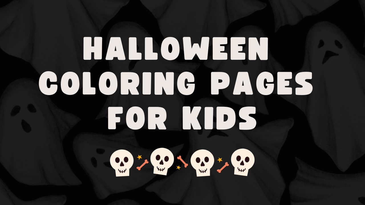 happy halloween coloring pages for kids