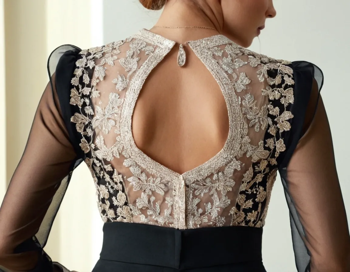 Modern Blouse Back Design