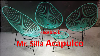 3- Silla Acapulco y mesita de centro