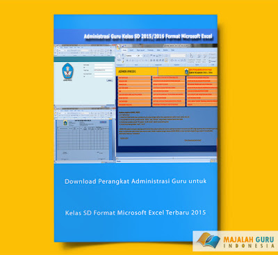 Download Perangkat Administrasi Guru untuk Kelas SD Format Microsoft Excel Terbaru 2015