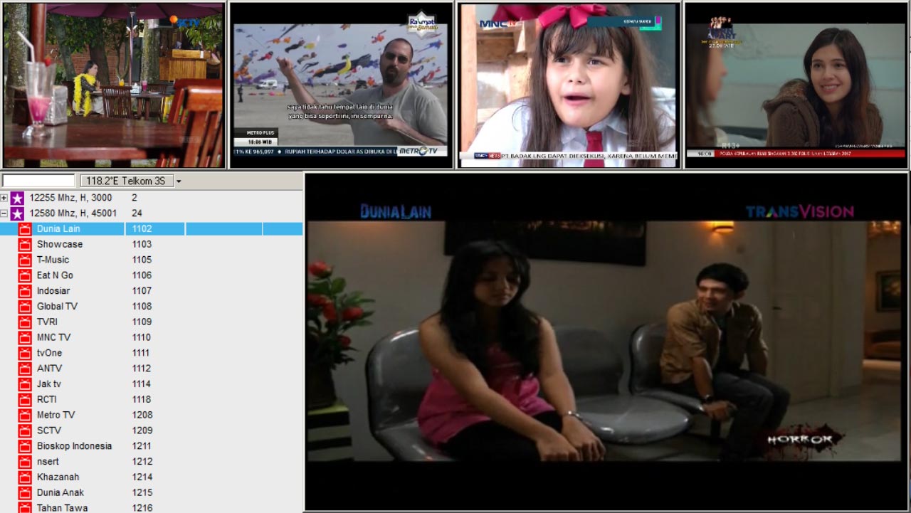 Daftar Channel Transvision Paket Siaran Parabola Terbaru