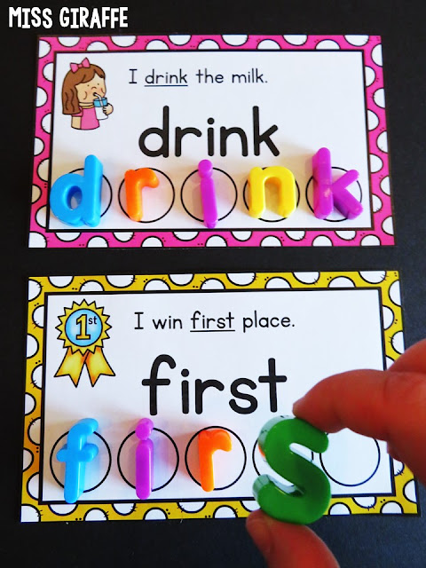 Sight Words Sentences Cards Fun Ideas in addition to Centers for First Grade Sight Words Sentences Cards Fun Ideas in addition to Centers