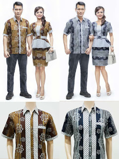 model kain batik modern couple