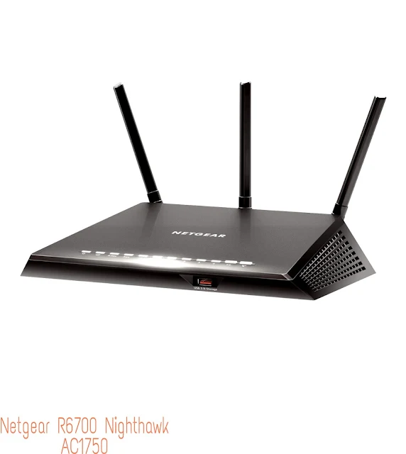 أفضل راوتر للميزانية "Netgear R6700 Nighthawk AC1750"