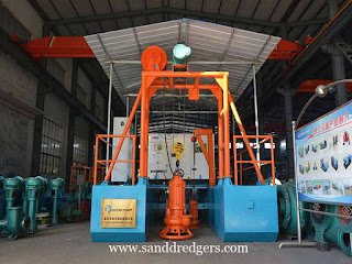 high efficiency submersible dredger