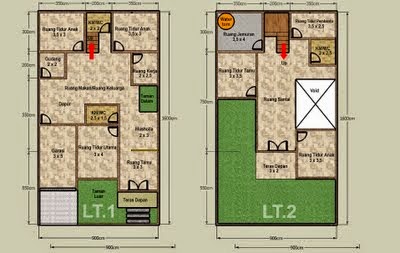 Desain Rumah  Minimalis  2  Lantai  Luas  Tanah  60M2  Foto Desain Rumah  Terbaru