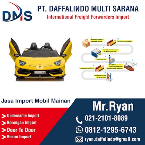 Jasa Import Mobil Mainan | PT. Daffalindo Multi Sarana