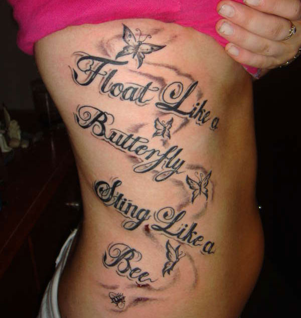 Side Tattoos For Women