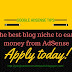 The best blog niche to earn money from AdSense