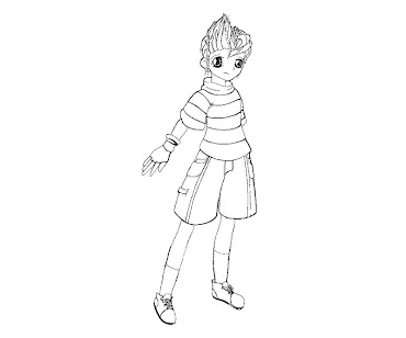 #3 Lucas Coloring Page