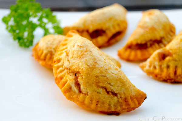 Empanadillas de atun y pisto al horno - Receta paso a paso - Sin Gluten