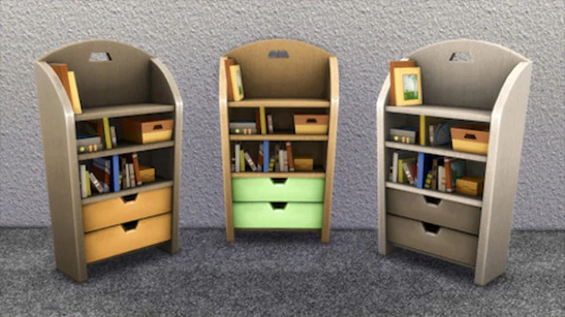 The Sims 4 Bookcases