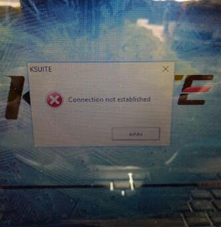 KSUITE: Connection not established