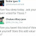 #BBNaija Between Noble Igwe And A Lady On Twitter Over His Support For Tboss (Photos)