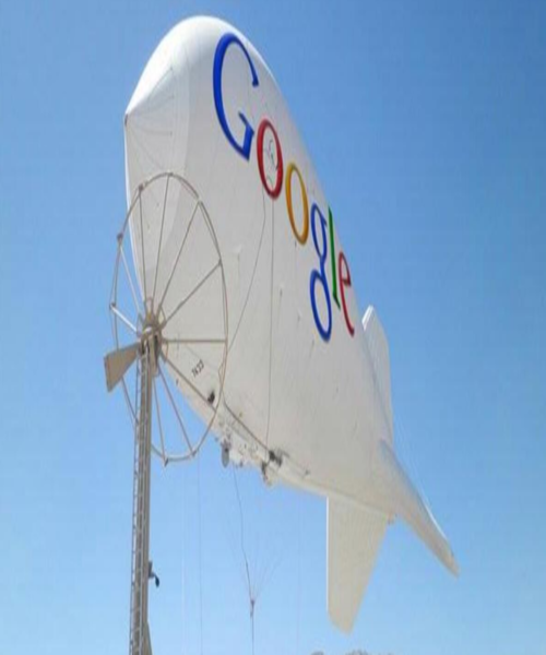 بالونات جوجل العائمة لتوفير الإنترنت.