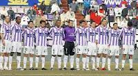 REAL VALLADOLID C. F. - Valladolid, España - Temporada 2009-10 - Borja, Manucho, Pedro López, Javier Baraja, Pelé, Justo Villar, César Arzo, Del Horno, Medunjanin, Jonathan Sesma y Diego Costa - REAL VALLADOLID 1 (Diego Costa), REAL ZARAGOZA 1 (Suazo) - 14/02/2010 - Liga de 1ª División, jornada 22 - Valladolid, estadio Nuevo José Zorrilla