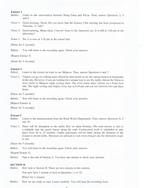 PonPonProduction: PT3 Oral Test Example Question