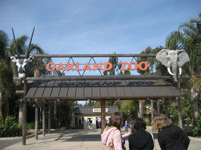 Oakland Zoo gate