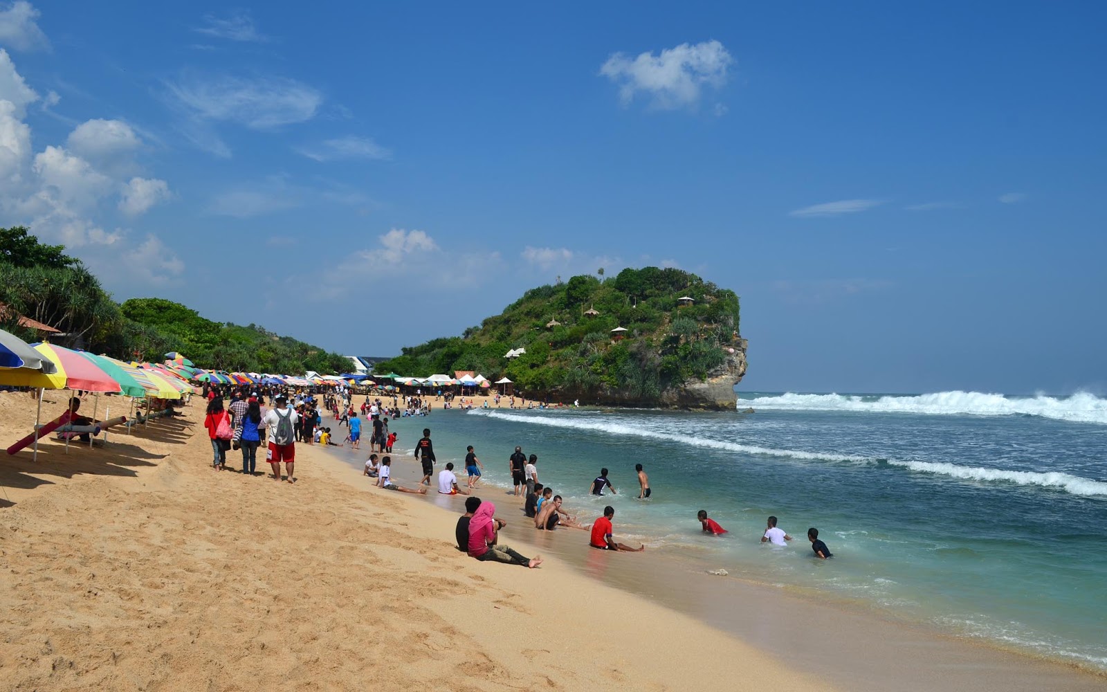  Pantai  di Jogja yogyakarta yang paling bagus  Ini dia 