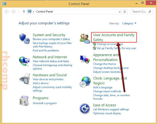 Cara Menghapus User di Windows 8