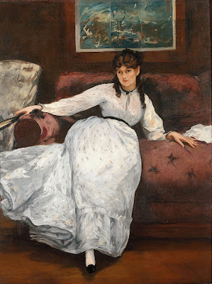  Edouard Manet - Le  repos,1870 