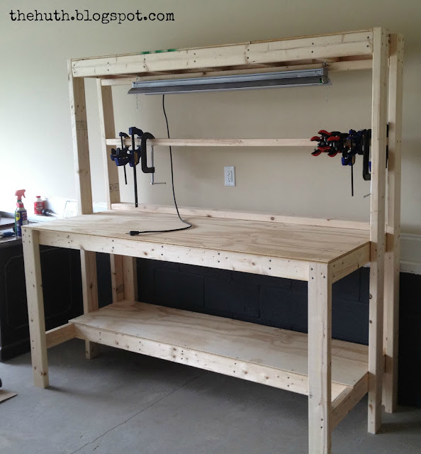 wood workbench plans