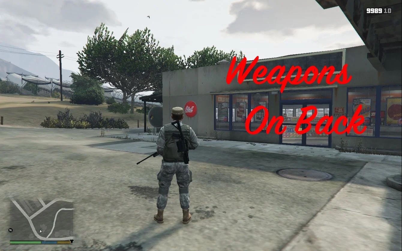 Weapons On Back Weapons On Back