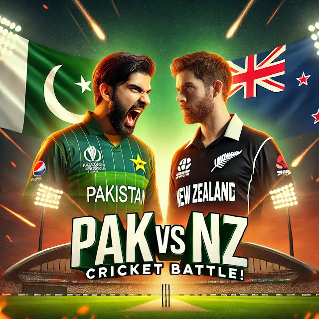 Pakistan vs New Zealand: A Clash of Cricket Titans
