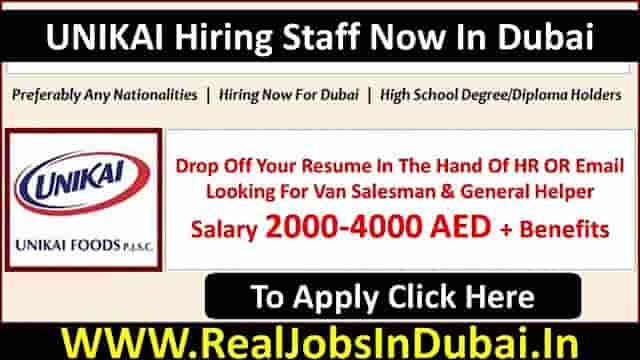 Unikai Careers Jobs In Dubai