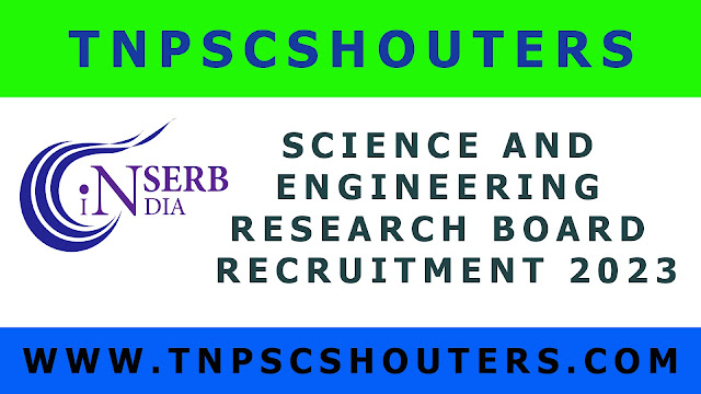 SERB ஆணையத்தில் Scientist G வேலைவாய்ப்பு / SCIENCE AND ENGINEERING RESEARCH BOARD RECRUITMENT 2023