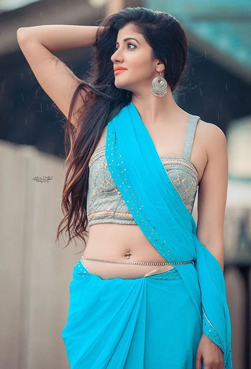 Archana Singh Rajput saree navel actress savdhaan india