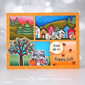 Sunny Studio Stamps: Woodsy Autumn Customer Card by Toni Maddox