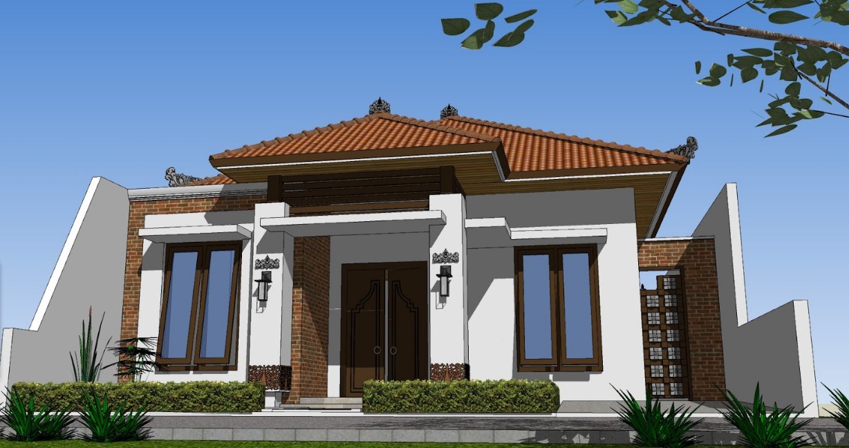 25 Desain Rumah  Minimalis Gaya Jawa  Modern Rumahku Unik