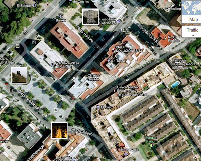 Map Of Jerez, Spain From Google Maps 