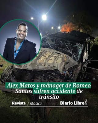 Acidente alex matos romeo santos