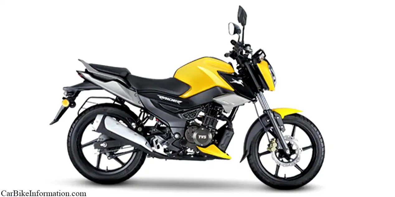 TVS Raider Yellow